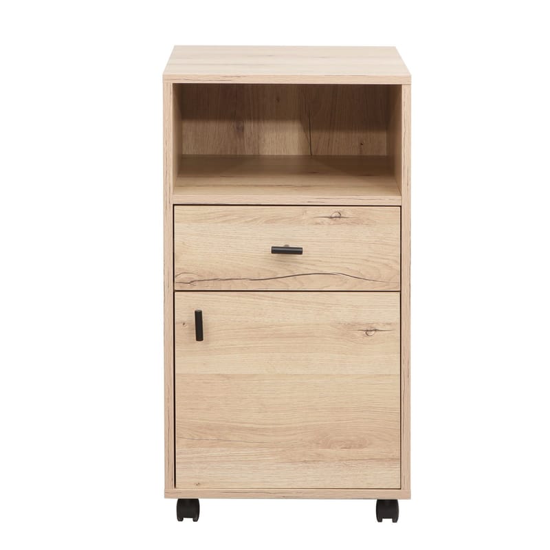 Sideboard Lester 40x48x76 cm melamine - ljust trä - Förvaring - Förvaringsmöbler - Byrå - Hurtsar