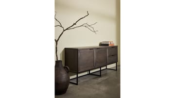 Sideboard Lindor Oljad - Oljad brun ekfaner - Förvaring - Förvaringsmöbler - Sideboard & skänk