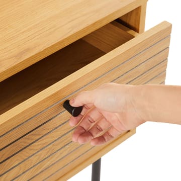 Sideboard Line melamin med ekbark 120x40x75 cm - Brun - Förvaring - Förvaringsmöbler - Byrå