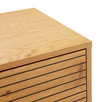 Sideboard Line melamin med ekbark 120x40x75 cm - Brun - Förvaring - Förvaringsmöbler - Byrå