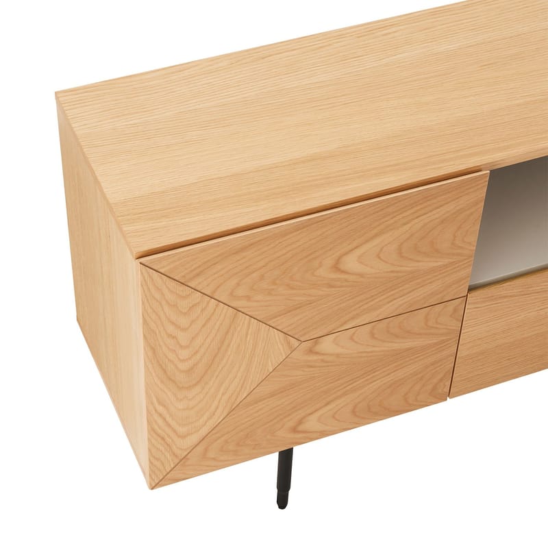 Sideboard Nate ek 180x40x76 cm - Beige - Förvaring - Förvaringsmöbler - Sideboard & skänk