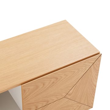 Sideboard Nate ek 180x40x76 cm - Beige - Förvaring - Förvaringsmöbler - Sideboard & skänk