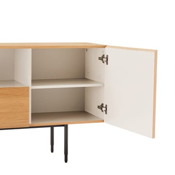 Sideboard Nate ek 180x40x76 cm - Beige - Förvaring - Förvaringsmöbler - Sideboard & skänk