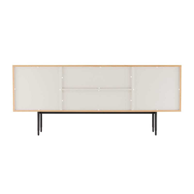 Sideboard Nate ek 180x40x76 cm - Beige - Förvaring - Förvaringsmöbler - Sideboard & skänk