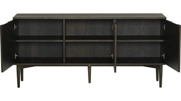 Sideboard Nordal 3 Dörrar - Brunlackad ek med vitpigmentering - Förvaring - Förvaringsmöbler - Sideboard & skänk