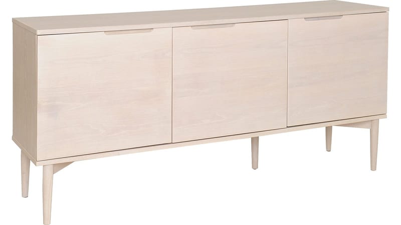 Sideboard Nordal 3 Dörrar - Brunlackad ekfaner - Förvaring - Förvaringsmöbler - Sideboard & skänk