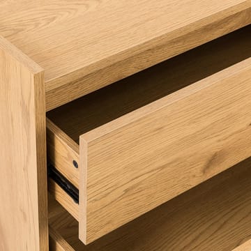 Sideboard Sacha melamin med ekbark 120x40x80 cm - ekbark - Förvaring - Förvaringsmöbler - Sideboard & skänk