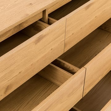 Sideboard Sacha melamin med ekbark 120x40x80 cm - ekbark - Förvaring - Förvaringsmöbler - Sideboard & skänk