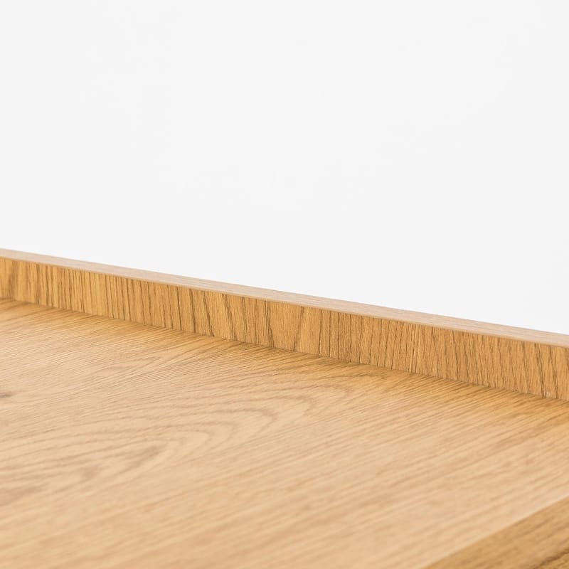 Sideboard Sacha melamin med ekbark 120x40x80 cm - ekbark - Förvaring - Förvaringsmöbler - Sideboard & skänk