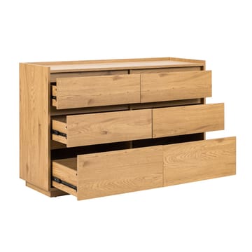 Sideboard Sacha melamin med ekbark 120x40x80 cm - ekbark - Förvaring - Förvaringsmöbler - Sideboard & skänk