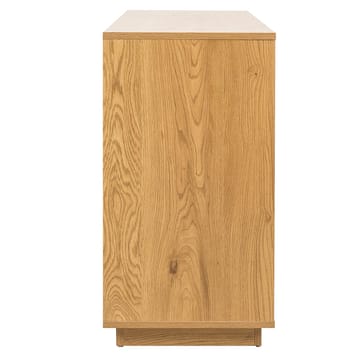 Sideboard Sacha melamin med ekbark 160x40x74 cm - Brun - Förvaring - Förvaringsmöbler - Sideboard & skänk