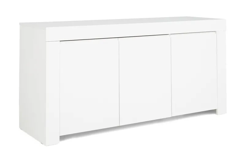 Amalfi Sideboard 162 cm 3 Dörrar, Vit Högglans