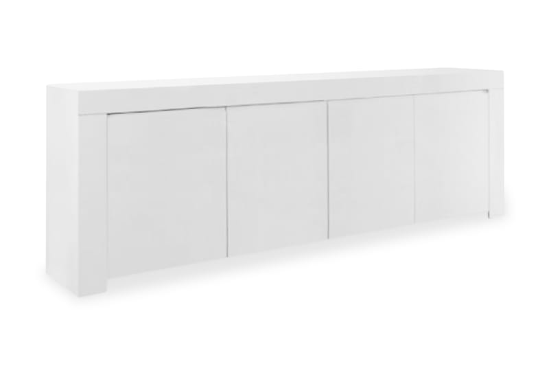 Amalfi Sideboard 210 cm 4 Dörrar - Vit Högglans - Sideboard & skänk