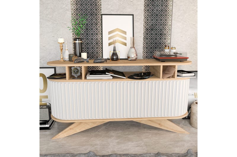 Andifli Sideboard 43x75x150 cm - Ek - Sideboard & skänk