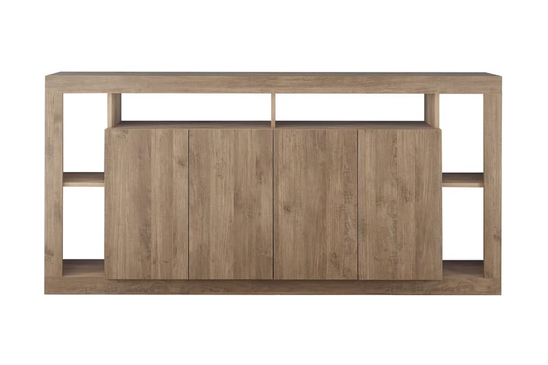 Asfordby Sideboard 42x210x102 cm - Brun - Sideboard & skänk