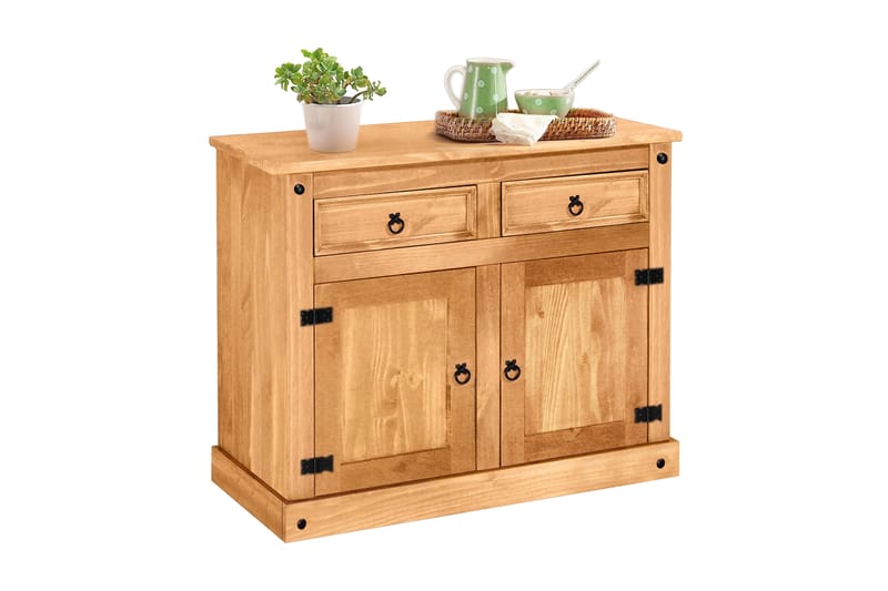 Ayala Skänk 104 cm - Ljusbrun - Sideboard & skänk