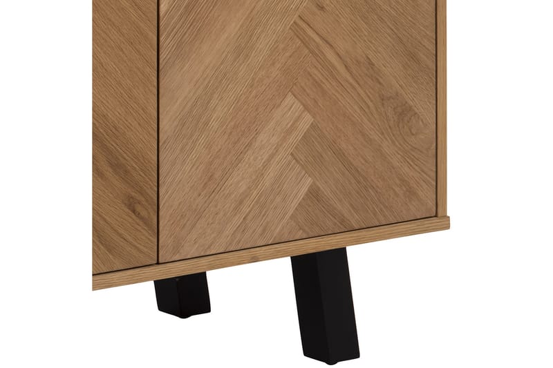 Bogulin Sideboard 40x150 cm - Natur/Svart - Förvaring - Förvaringsmöbler - Sideboard & skänk