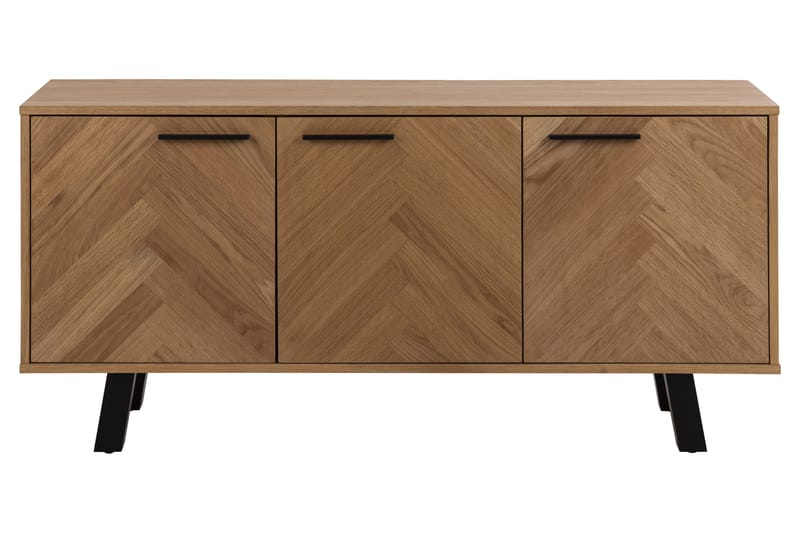 Bogulin Sideboard 40x150 cm - Natur/Svart - Förvaring - Förvaringsmöbler - Sideboard & skänk