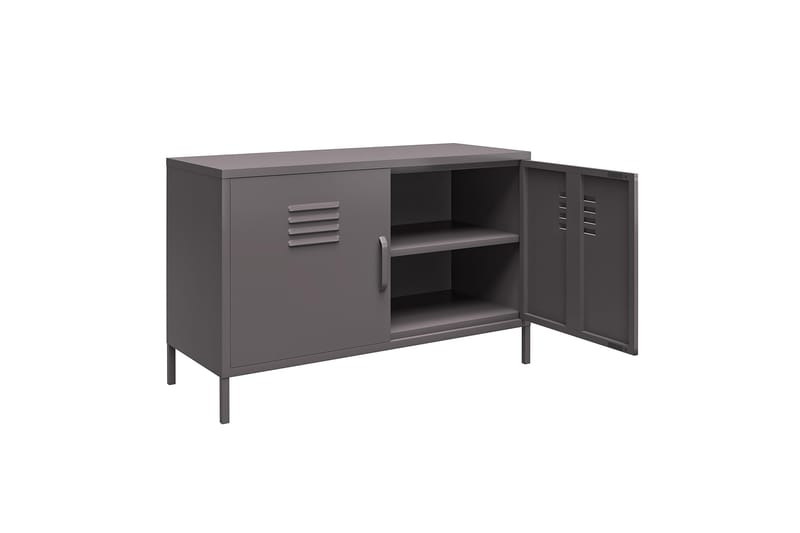 Bradford Skänk 100x40 cm Grå - Dorel Home - Förvaring - Förvaringsmöbler - Sideboard & skänk