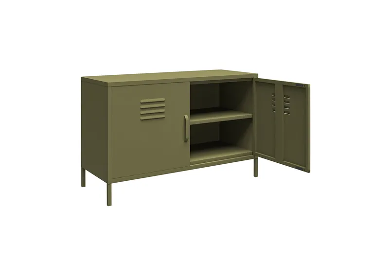 Bradford Skänk 100x40 cm Grön - Dorel Home - Förvaring - Förvaringsmöbler - Sideboard & skänk
