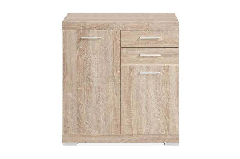 Bristol Skänk 80 cm 2 Luckor 2 Lådor - Ljus Ek - Förvaring - Förvaringsmöbler - Sideboard & skänk