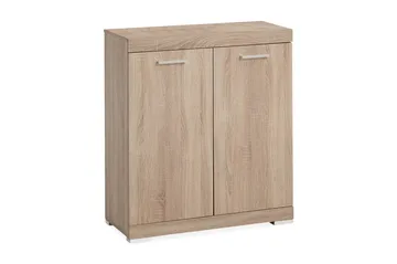 Bristol Skänk 80x90x35 cm 2 Luckor - Ljus Ek - Förvaring - Förvaringsmöbler - Sideboard & skänk