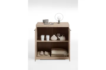 Bristol Skänk 80x90x50 cm 2 Luckor - Ljus Ek - Förvaring - Förvaringsmöbler - Sideboard & skänk