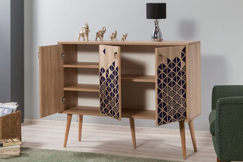 Brokind Skänk 120 cm - Brun - Förvaring - Förvaringsmöbler - Sideboard & skänk