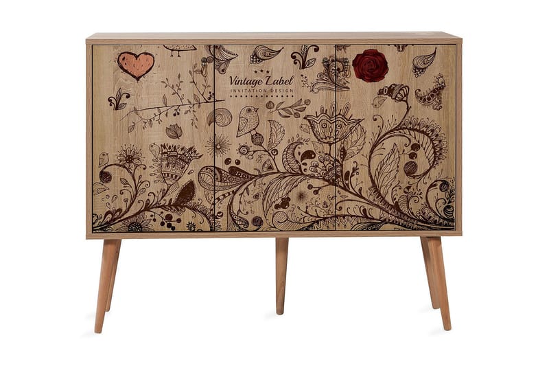 Brokind Skänk 120 cm - Brun - Förvaring - Förvaringsmöbler - Sideboard & skänk