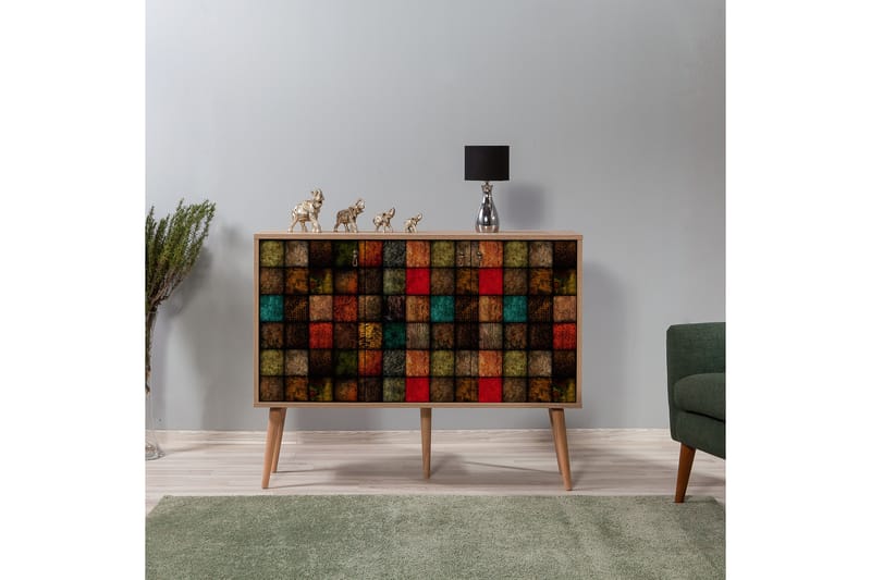 Brokind Skänk 120 cm - Brun - Sideboard & skänk