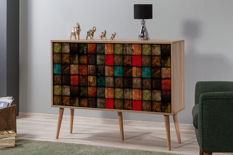 Brokind Skänk 120 cm - Brun - Sideboard & skänk