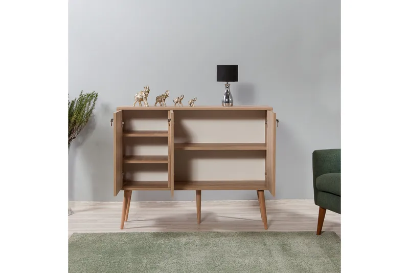 Brokind Sk änk 120 cm - Brun - Förvaring - Förvaringsmöbler - Sideboard & skänk