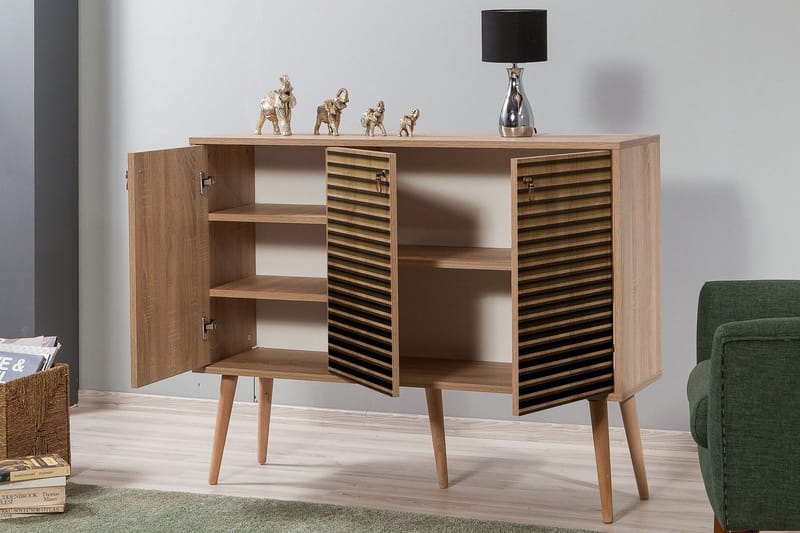 Brokind Skänk 120 cm - Brun - Förvaring - Förvaringsmöbler - Sideboard & skänk