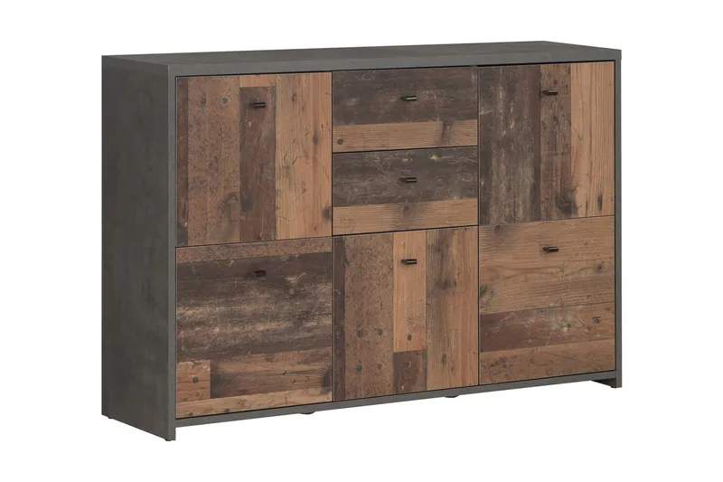 Broxton Sidobord 114 cm - Grå/Brun - Möbler - Bord & matgrupper - Avlastningsbord - Brickbord & småbord