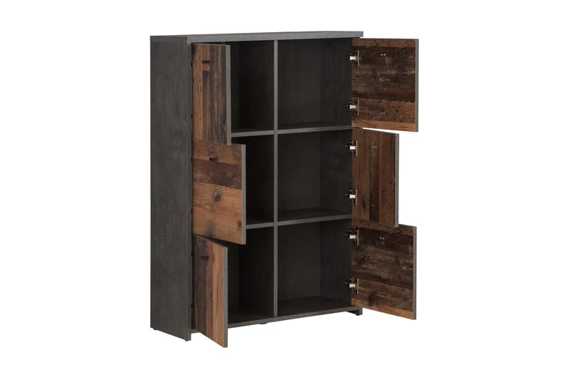 Broxton Sidobord 77 cm - Grå/Brun - Möbler - Bord & matgrupper - Avlastningsbord - Brickbord & småbord