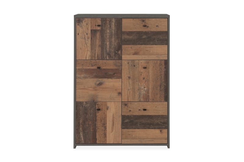 Broxton Sidobord 77 cm, Grå/Brun