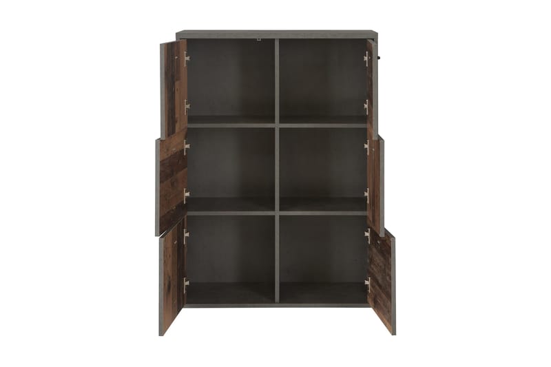 Broxton Sidobord 77 cm - Grå/Brun - Möbler - Bord & matgrupper - Avlastningsbord - Brickbord & småbord