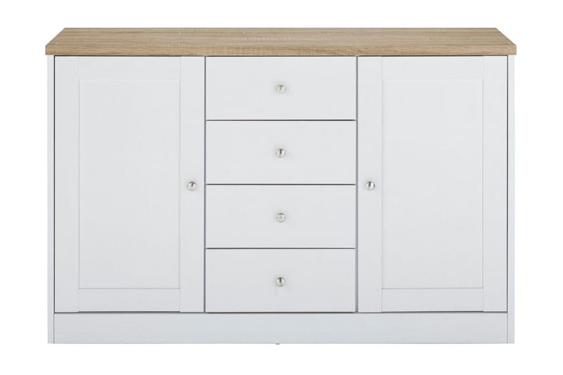 Bryanne Skänk 120 cm - Vit/Brun - Förvaring - Förvaringsmöbler - Sideboard & skänk