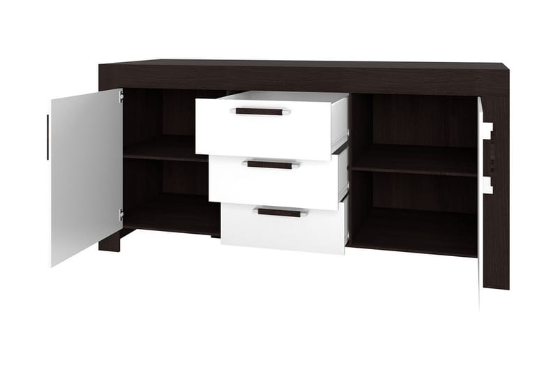 Cezar Rektangulär Skänk 170 cm i Trä med Ekutseende - Beige - Förvaring - Förvaringsmöbler - Sideboard & skänk