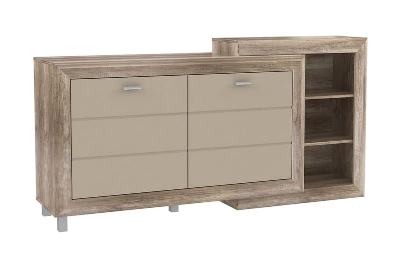 Cihak Skänk 42x180 cm - Brun - Sideboard & skänk