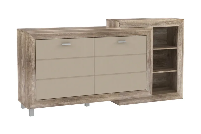 Cihak Skänk 42x180 cm - Brun - Förvaring - Förvaringsmöbler - Sideboard & skänk