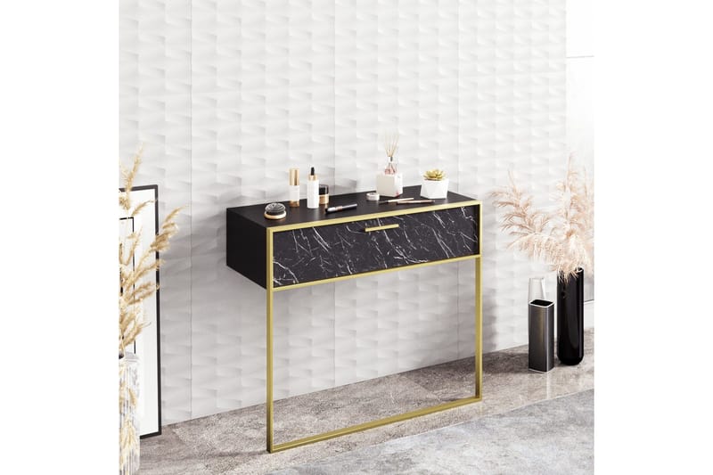 Cofield Sideboard 90 cm - Guld|Svart - Förvaring - Förvaringsmöbler - Sideboard & skänk