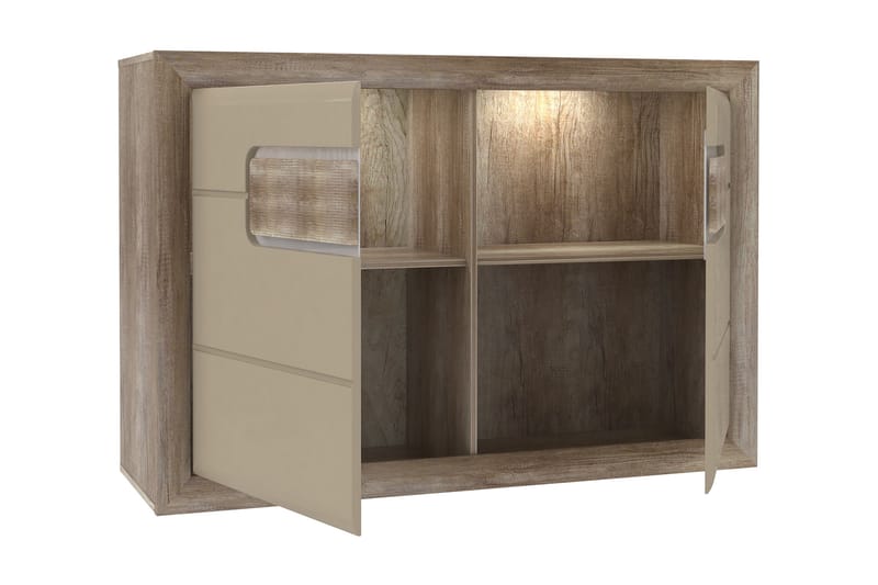 Corlius Sideboard 44x134 cm - Beige/Brun - Sideboard & skänk