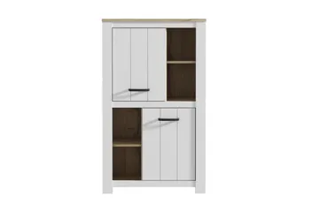 Crumpton Skänk 87 cm i Trä - Vit|Brun - Förvaring - Förvaringsmöbler - Sideboard & skänk