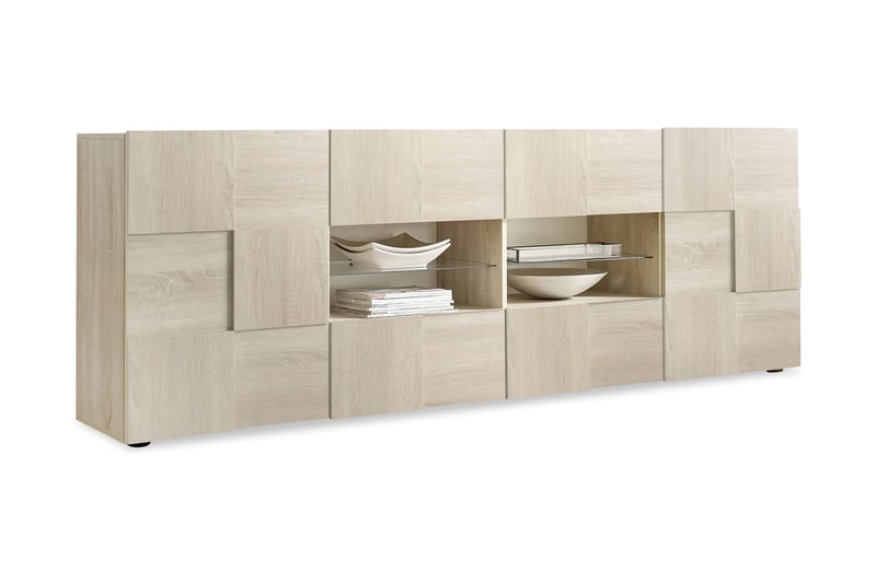 Dama Sideboard 241 cm Stor - Samoa Ek - Förvaring - Förvaringsmöbler - Sideboard & skänk