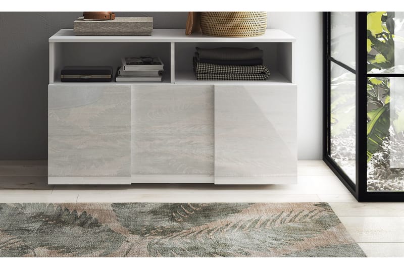 Dama Skänk 91x35 cm - Vit - Förvaring - Förvaringsmöbler - Sideboard & skänk