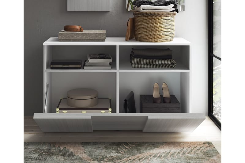 Dama Skänk 91x35 cm - Vit - Förvaring - Förvaringsmöbler - Sideboard & skänk