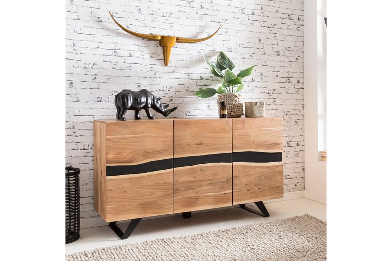 Dowlats Sideboard 148x43 cm - Trä/natur - Förvaring - Förvaringsmöbler - Sideboard & skänk