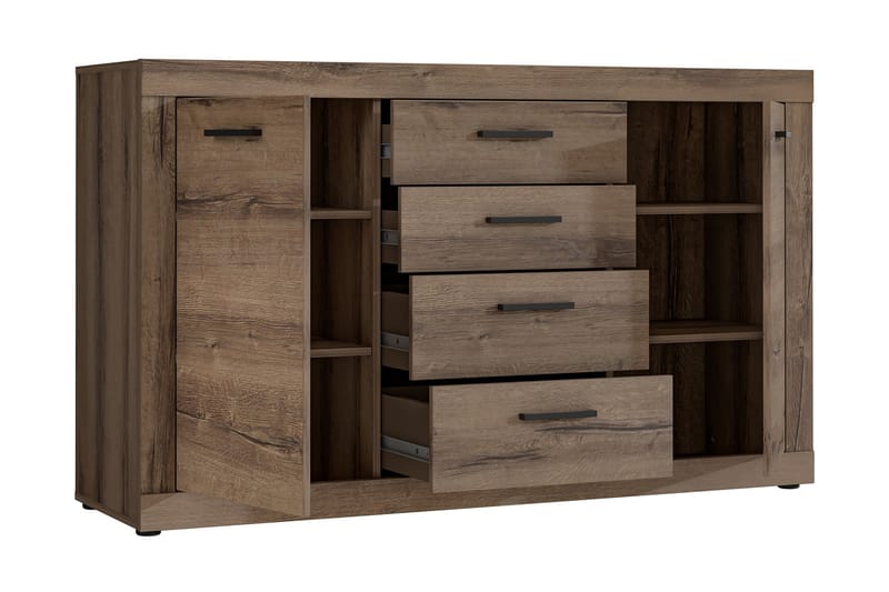 Elhovo Sideboard 41x143 cm - Brun - Sideboard & skänk