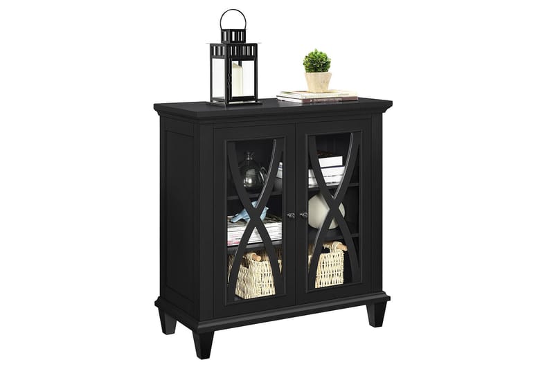 Ellington Skåp 80x38 cm Svart - Dorel Home - Förvaring - Förvaringsmöbler - Sideboard & skänk